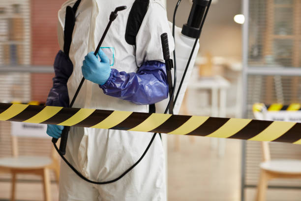 Professional Biohazard Cleanup technician working in Bayside, WI